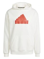 Adidas Bluza "Future Icons Badge of Sport" w kolorze kremowym rozmiar: M. Brązowe bluzy sportowe męskie Adidas, m. Za 135.49 zł.