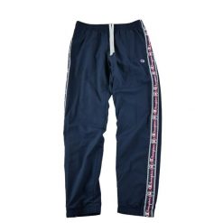 Second life - Męskie granatowe spodnie do biegania - Jak nowy. Niebieskie spodnie materiałowe męskie CHAMPION, bez wzorów, sportowe. Za 105.71 zł.