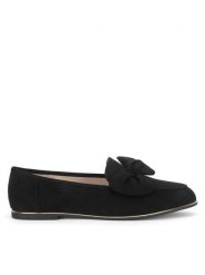 Clara Barson Baleriny WFA2806-1 Czarny. Czarne baleriny damskie Clara Barson, bez wzorów, z materiału, bez obcasa. Za 69.99 zł.
