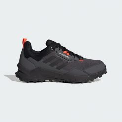 Buty turystyczne Terrex AX4. Czerwone buty trekkingowe męskie Adidas, z materiału, bez zapięcia, trekkingowe, adidas terrex. Za 479.00 zł.