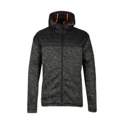 Kurtka hybrydowa męska Aulp Bukai ocieplana z kapturem wygodna czarna. Czarne kurtki męskie Aulp, m, bez wzorów, z kapturem, narciarskie. Za 229.99 zł.