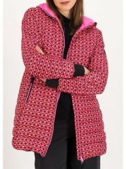 Blutsgeschwister Płaszcz przejściowy w kolorze różowo-czarnym rozmiar: L. Różowe płaszcze damskie Blutsgeschwister, l, bez wzorów, z bawełny. Za 221.67 zł.