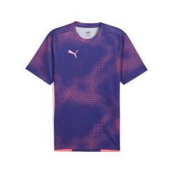Męska koszulka individualFINAL PUMA Club Navy Dark Amethyst Blue Purple. Fioletowe t-shirty sportowe męskie Puma, m, bez ramiączek, do piłki nożnej. W wyprzedaży za 106.90 zł.