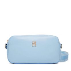 Torebka Tommy Hilfiger. Niebieskie torebki klasyczne damskie Tommy Hilfiger, bez wzorów, bez dodatków. Za 409.99 zł.