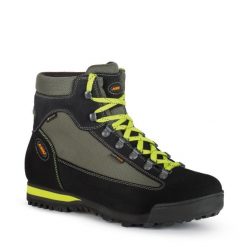 Buty trekkingowe męskie Aku Slope Original GTX. Czarne buty trekkingowe męskie Aku, z materiału, za kostkę, bez zapięcia, trekkingowe. Za 499.00 zł.