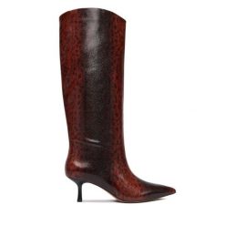 Kozaki Aldo. Brązowe kozaki damskie Aldo, bez obcasa, na szpilce. Za 599.99 zł.
