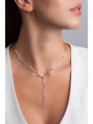 Heliophilia Srebrny naszyjnik - dł. 56 cm rozmiar: onesize. Szare naszyjniki damskie Heliophilia, srebrne. Za 191.88 zł.