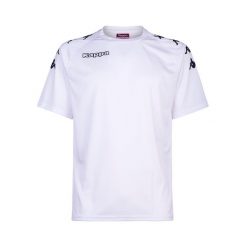 Koszulka Kappa Castolo. Białe t-shirty sportowe męskie Kappa, na lato, bez ramiączek, do piłki nożnej. Za 114.00 zł.