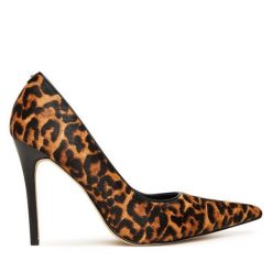 Szpilki MICHAEL Michael Kors. Brązowe szpilki MICHAEL Michael Kors, bez wzorów, bez obcasa. Za 579.99 zł.
