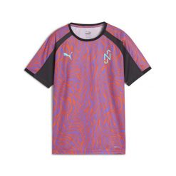 Młodzieżowa koszulka piłkarska Neymar Jr Creativity PUMA. Fioletowa bluzki damskie Puma, m, bez wzorów, młodzieżowe, bez kołnierzyka, bez ramiączek. W wyprzedaży za 94.00 zł.
