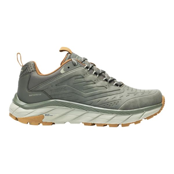 Męskie buty sportowe Derino. Zielone buty sportowe na co dzień męskie Regatta, z materiału, bez zapięcia, trekkingowe. Za 462.50 zł.