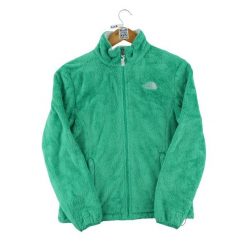 Second life - The North Face damska bluza polarowa Osito zielona - Jak nowy. Zielone bluzy z kapturem damskie The North Face, l, z materiału. Za 212.96 zł.