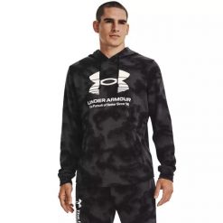 Bluza męska Under Armour Rival Terry Novelty HD. Zielone bluzy bez kaptura męskie Under Armour, m. Za 129.99 zł.