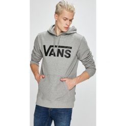 Vans - Bluza. Szare bluzy z kapturem męskie Vans, l, z bawełny. W wyprzedaży za 179.90 zł.