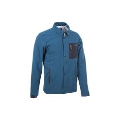 Kurtka snowboardowa i narciarska SNB CJKT męska. Niebieskie kurtki męskie WED'ZE, na zimę, m, bez wzorów, z elastanu, bez kaptura. Za 169.99 zł.