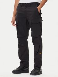 G-Star Raw Spodnie materiałowe Core D24309-E070 Czarny Regular Fit. Czarne spodnie materiałowe męskie G-Star Raw, bez wzorów, z materiału, retro. Za 469.99 zł.