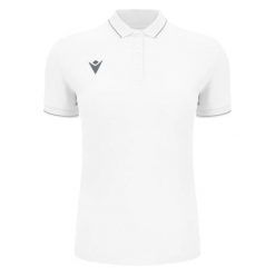 Damska koszulka polo Macron Waltz Eco. Białe bluzki damskie Macron, bez wzorów, eleganckie, bez kołnierzyka, bez ramiączek. Za 194.00 zł.