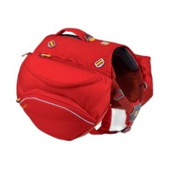 Plecak dla psa Ruffwear Palisades. Czerwone plecaki męskie RUFFWEAR, bez wzorów, z materiału. Za 904.00 zł.