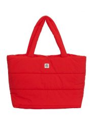 MOSS COPENHAGEN Shopper bag w kolorze czerwonym - 54 x 32 cm rozmiar: onesize. Czerwone shopper bag damskie MOSS COPENHAGEN, bez wzorów, z materiału, na ramię, bez dodatków. Za 175.67 zł.