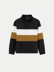 Mayoral Polo 7101 Czarny Regular Fit. Czarne t-shirty chłopięce Mayoral, bez wzorów, z bawełny, bez ramiączek. Za 79.99 zł.