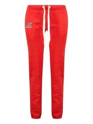 Geographical Norway Spodnie dresowe "Marcana" w kolorze czerwonym rozmiar: L. Czerwone spodnie dresowe damskie Geographical Norway, l, bez wzorów, z bawełny. Za 70.90 zł.
