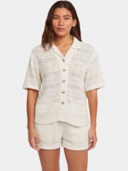 Koszulka Damska O'Neill O'Riginals Crochet. Brązowe t-shirty damskie O'neill, s, bez wzorów, z bawełny, bez kołnierzyka. Za 339.00 zł.