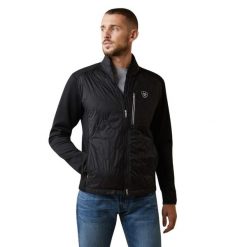 Kurtka Ariat Fusion. Czarne kurtki męskie Ariat, xl, bez wzorów, z materiału, bez kaptura. Za 697.90 zł.