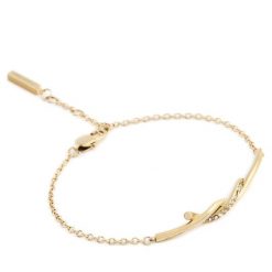 Bransoletka Calvin Klein. Żółte bransoletki damskie CALVIN KLEIN, złote. Za 409.99 zł.