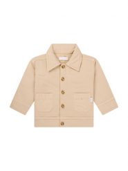Noppies Bluza "Oakleaf" w kolorze beżowym rozmiar: 86. Brązowe bluzy i bluzki niemowlęce Noppies, bez wzorów, z jeansu, bez ramiączek, bez kaptura. Za 96.60 zł.