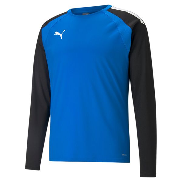 Bluza Puma Teamliga. Czarne bluzy bez kaptura męskie Puma, bez wzorów, sportowe, bez kołnierzyka, bez ramiączek. Za 249.00 zł.