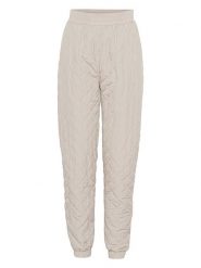 Ilse Jacobsen Spodnie w kolorze beżowym rozmiar: 46. Brązowe spodnie materiałowe damskie Ilse Jacobsen, bez wzorów, z materiału. Za 105.63 zł.