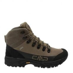Buty trekkingowe męskie CMP Dhenieb. Szare buty trekkingowe męskie CMP, z materiału, za kostkę, bez zapięcia, trekkingowe. Za 489.99 zł.