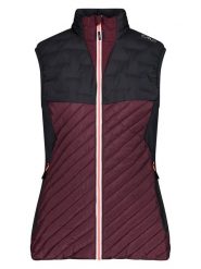 Cmp Kamizelka hybrydowa w kolorze bordowo-czarnym rozmiar: 38. Czarne kamizelki damskie CMP, s, z materiału. Za 264.77 zł.