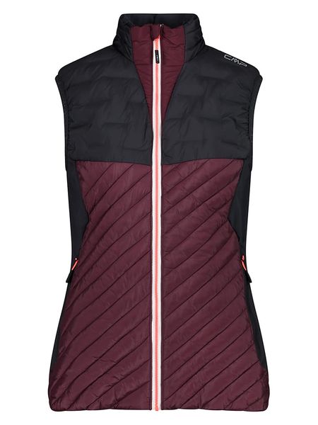 Cmp Kamizelka hybrydowa w kolorze bordowo-czarnym rozmiar: 38. Czarne kamizelki damskie CMP, s, z materiału. Za 252.94 zł.