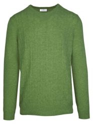 Malo Optimum Sweter w kolorze zielonym rozmiar: S. Zielone swetry męskie Malo Optimum, s, bez wzorów, z kaszmiru, bez kołnierzyka. Za 347.99 zł.