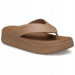 Japonki Dla Dorosłych Crocs Getaway Platform Flip. Czerwone klapki i japonki męskie Crocs, z materiału. Za 139.99 zł.