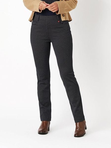 Rosner Dżinsy - Slim fit - w kolorze granatowym rozmiar: 40. Niebieskie jeansy damskie Rosner, z podwyższonym stanem. Za 153.71 zł.