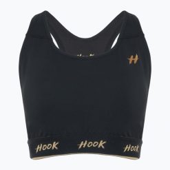 Top treningowy damski HOOK FIGHTING Base. Czarne topy sportowe damskie SPORTANO, l, bez wzorów, z elastanu, bez ramiączek. Za 55.99 zł.