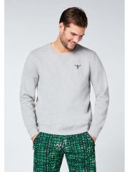 Chiemsee Bluza "Eagle Rock" w kolorze szarym rozmiar: S. Szare bluzy bez kaptura męskie Chiemsee, s, z bawełny. Za 96.60 zł.