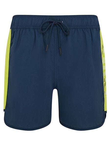 DKNY Szorty kąpielowe w kolorze granatowym rozmiar: S. Niebieskie szorty sportowe męskie DKNY, s, z materiału, outdoorowe. Za 56.66 zł.