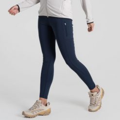Legginsy damskie Craghoppers NosiLife Adeena. Niebieskie legginsy damskie CRAGHOPPERS, s, bez wzorów. Za 314.99 zł.