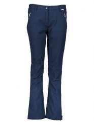 Regatta Spodnie softshellowe "Geo II" w kolorze granatowym rozmiar: 40. Niebieskie spodnie dresowe damskie Regatta, m, outdoorowe. Za 156.98 zł.