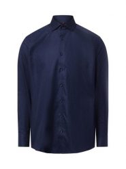 Finshley & Harding koszula non-iron Mężczyźni Modern Fit Bawełna niebieski, 42. Niebieskie koszule męskie Finshley & Harding, m, bez wzorów, z bawełny, bez kołnierzyka, bez ramiączek. Za 229.95 zł.