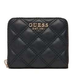 Portfel Guess. Czarne portfele damskie Guess, z aplikacjami. Za 159.99 zł.