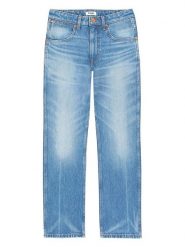 Wrangler Dżinsy - Regular fit - w kolorze błękitnym rozmiar: W31/L32. Niebieskie jeansy damskie Wrangler, z podwyższonym stanem. Za 158.10 zł.