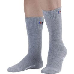 Skarpetki Monnet Jarrette Twin Trek. Szare skarpetki damskie MONNET, bez wzorów. Za 135.50 zł.