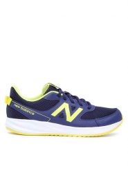 New Balance Buty do biegania YK570BY3 Granatowy. Niebieskie buty sportowe chłopięce New Balance, z materiału, bez zapięcia. Za 229.99 zł.