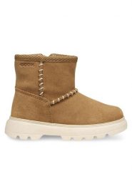 Geox Kozaki B Kiddartah Girl B565YB 00022 C6627 S Brązowy. Brązowe kozaki dziewczęce Geox, bez wzorów, ze skóry, bez obcasa. Za 319.99 zł.