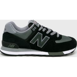 New Balance - Buty ML574FNA. Czarne buty sportowe na co dzień męskie New Balance, z gumy, bez zapięcia. Za 349.90 zł.