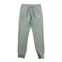 Second life - Spodnie dresowe męskie Jogger FT Club - Stan bardzo dobry. Szare spodnie sportowe męskie Nike, z dresówki. Za 143.46 zł.